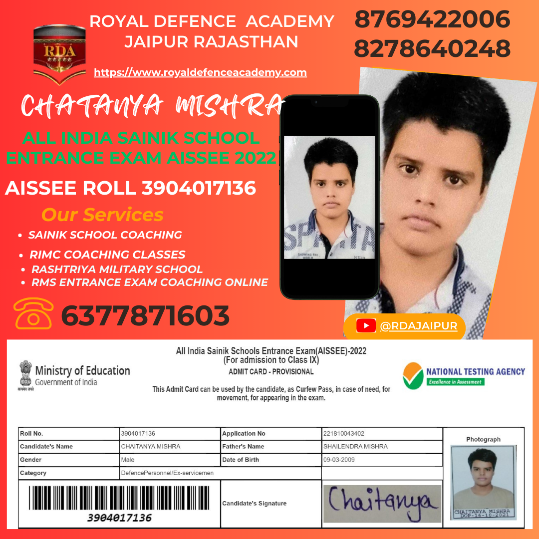 sainik school coaching